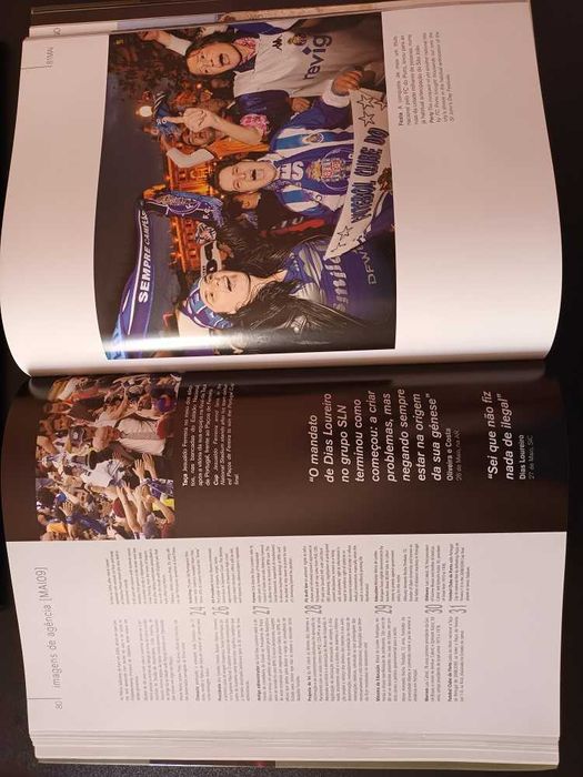 Revista alta qualidade "Imagens de agência 2009" LUSA