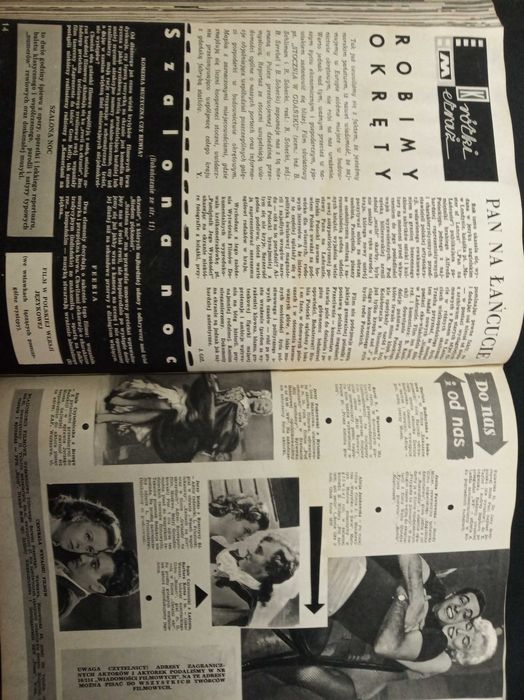 Wiadomości Filmowe 1960r numery 1-39 styczeń/wrzesień
