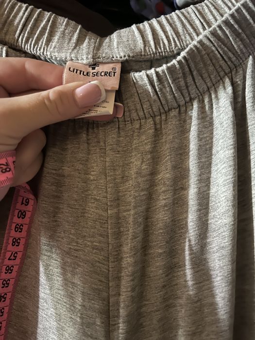 Трикотажные штаны палаццо летние не zara