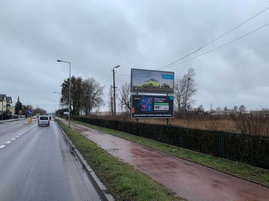 Billboard Billboardy reklama Września wynajem