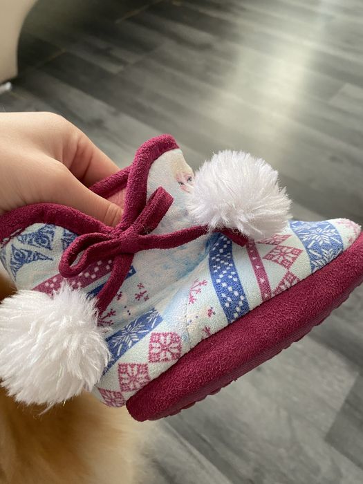 Disney Frozen Kraina Lodu 20 buciki wkładka 12,5 cm niemowlęce kapcie