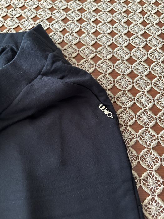 Spodnie damskie, regular, wygodne Liu Jo czarne roz. M - NOWE