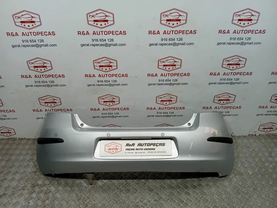 Parachoques Trás Renault Clio III 3 Fase 1 Com Sensores Original