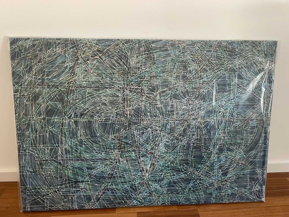 Quadro moderno azul