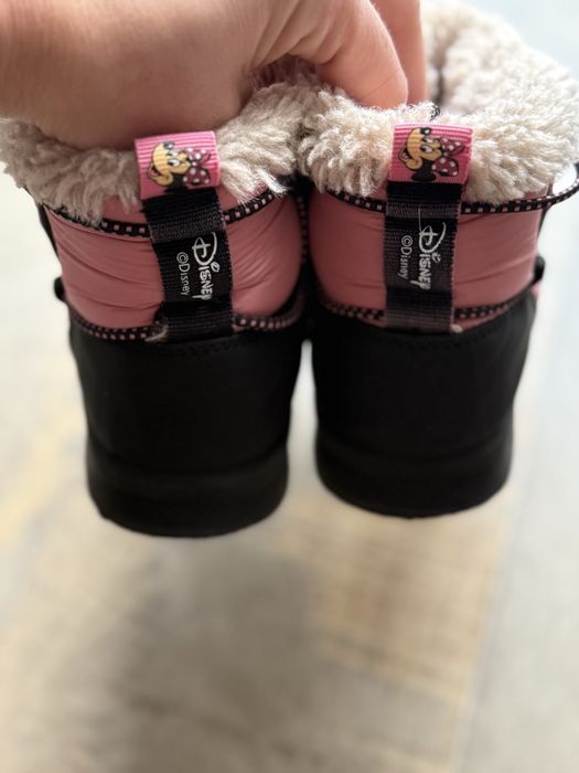 Чобітки zara зимові для дівчинки