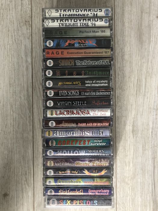 Аудіокасети Moon Records heavy metal (рок / метал)