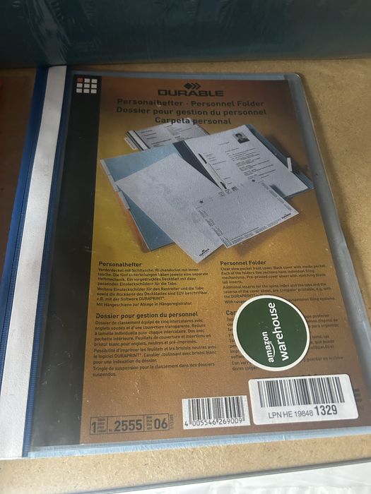 Segregator  niebieski