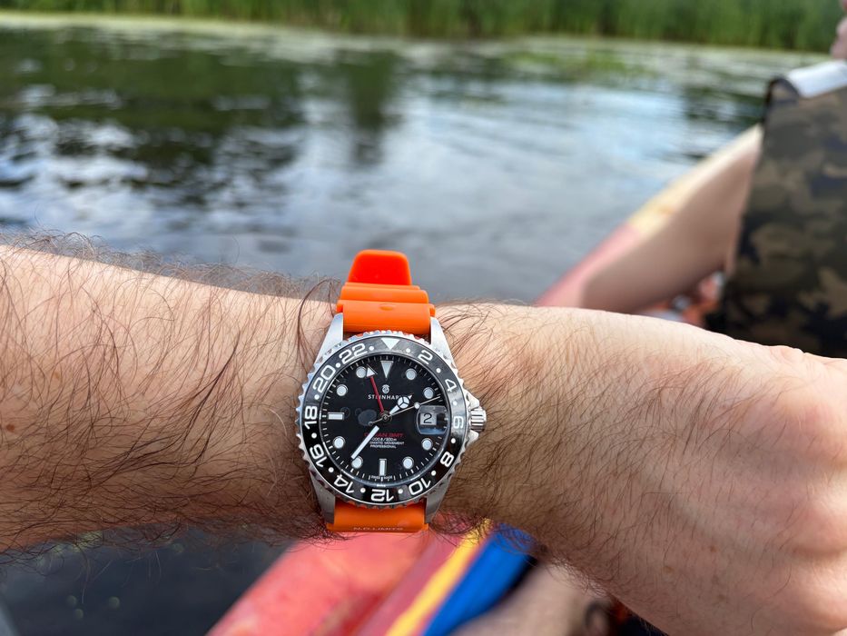 Steinhart Ocean GMT 39 Black Ceramic/Pepsi