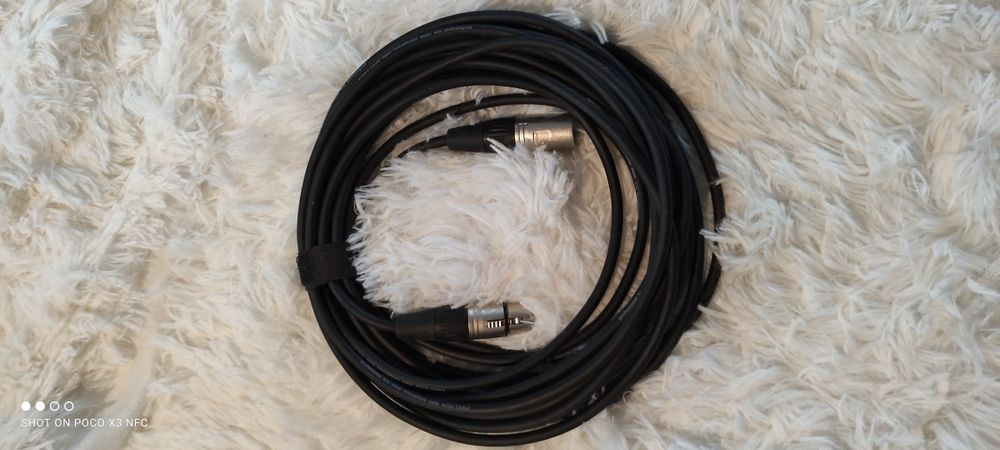 Kabel Mikrofonowy XLR -DMX Nowe