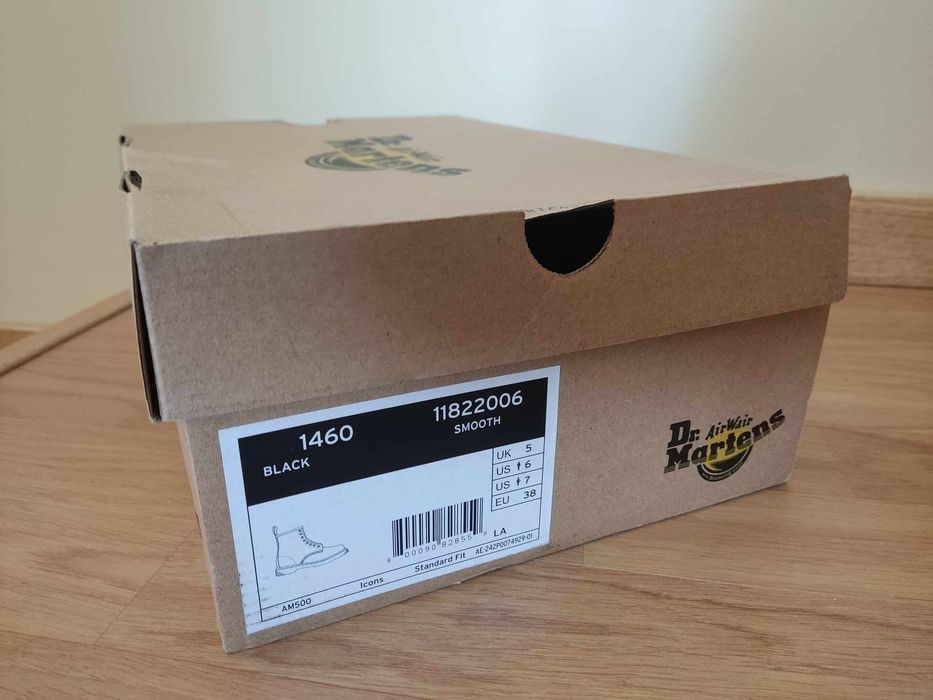 Botas Dr. Martens 1460 black smooth