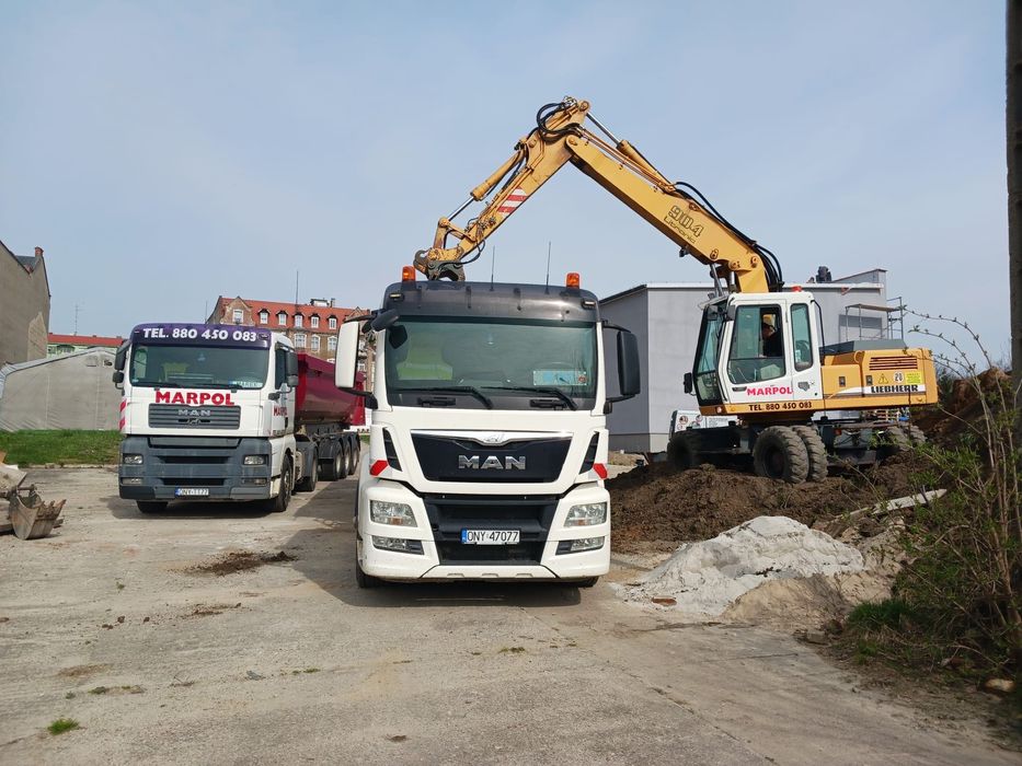 Czyszczenie działek, usuwanie korzeni, rekultywacja gruntu. Nysa