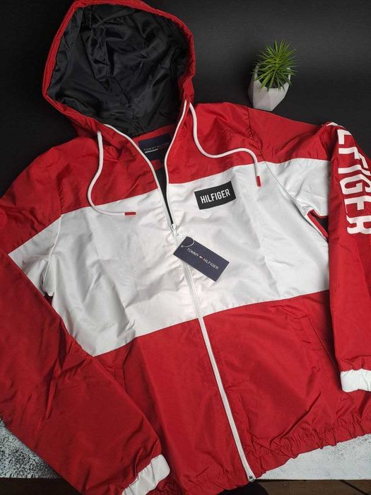 СКИДКА! XXL (56) ветровка TOMMY HILFIGER томми хилфигер вітровка томмі