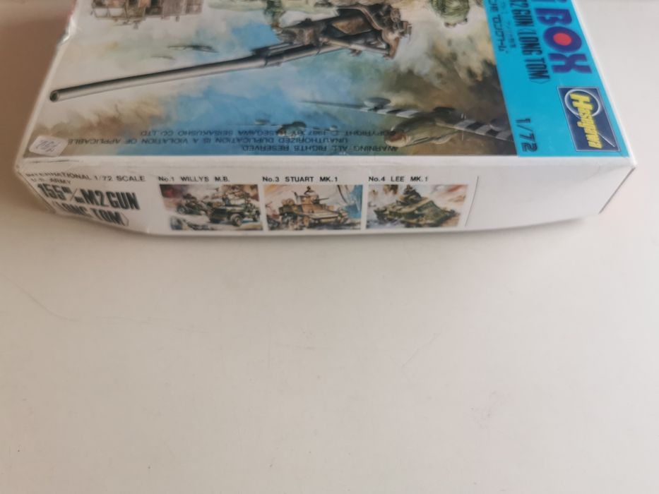 Kit Hasegawa 1/72 – Canhão M2 155mm Long Tom (Ref. MB-002 - Selado)