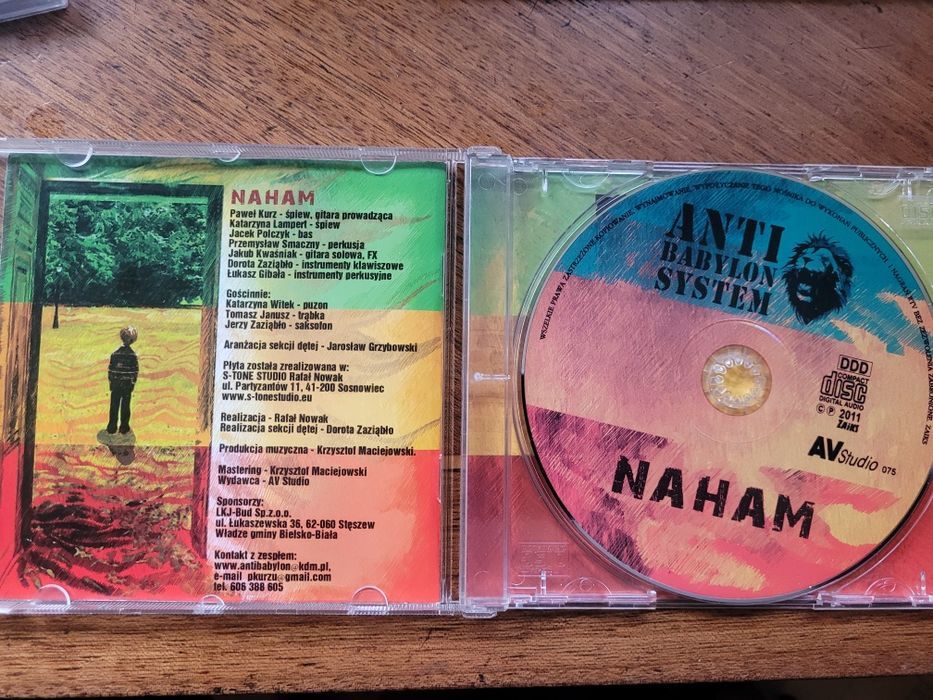 CD Anti Babylon System Naham 2011 AV Studio