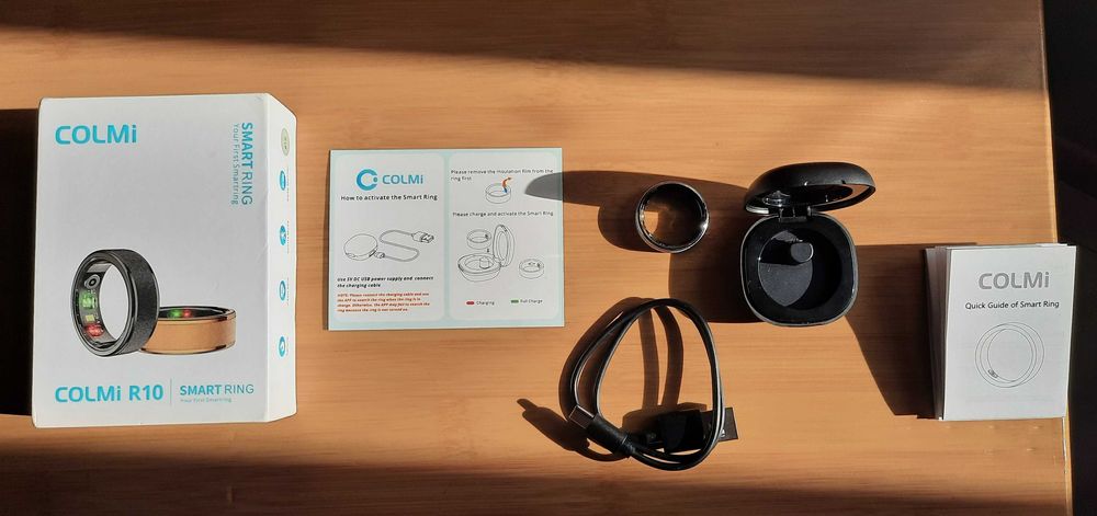 Anel inteligente COLMI R10 Cizento Tamanho 12 NOVO