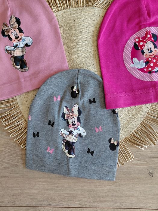 Czapka Myszka Minnie 3szt