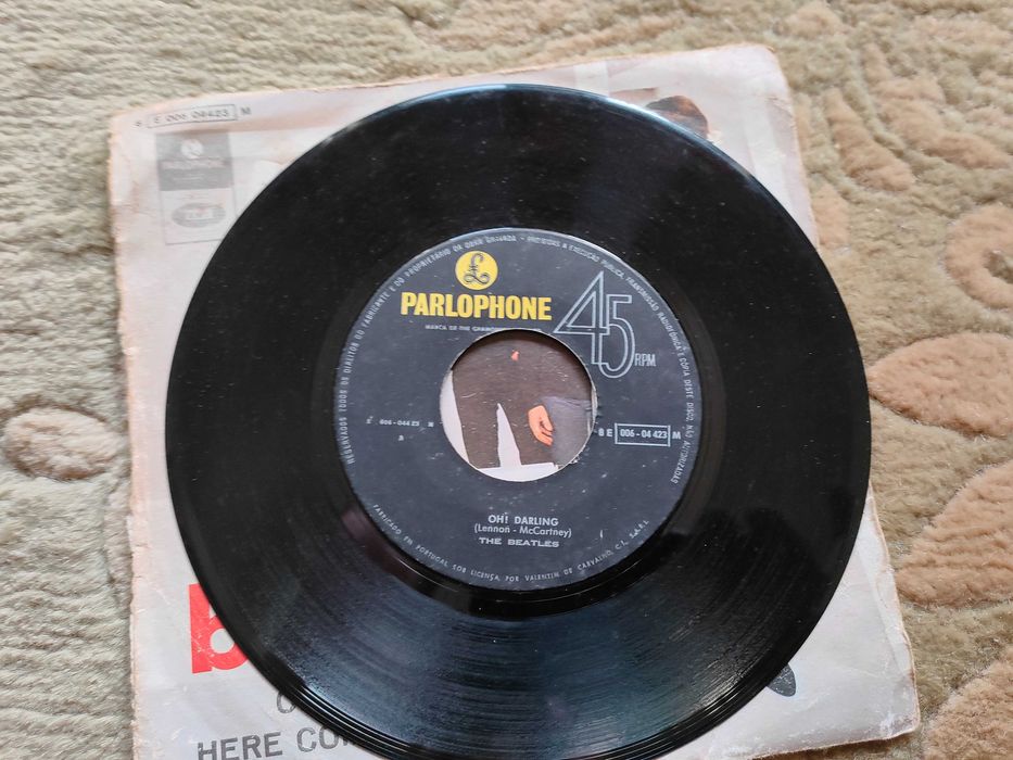 vinil the beatles oh!darling, here comes the sun