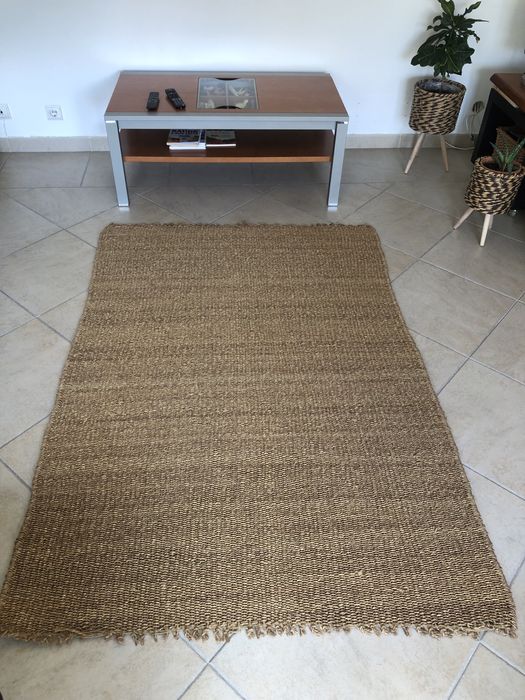 Carpete rústica em corda