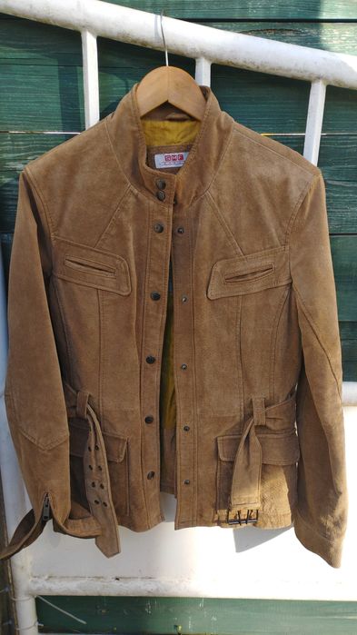 Casaco de camurça vintage