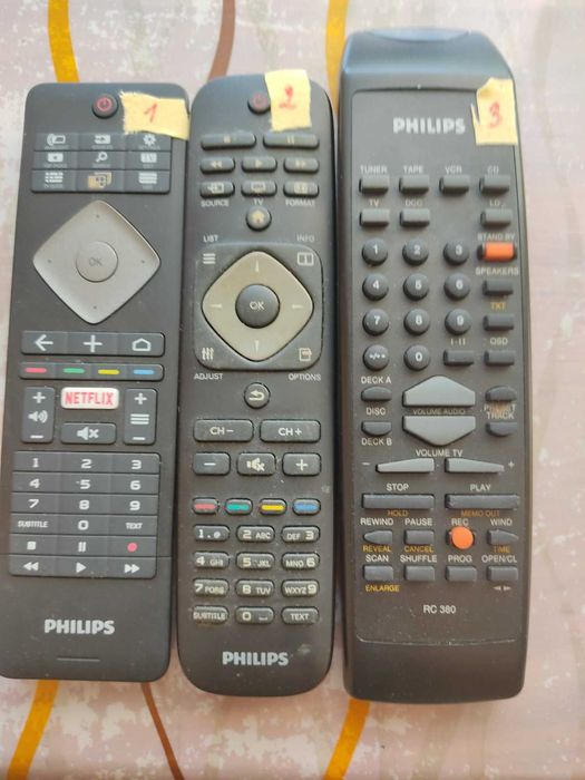 Пульти для ТВ в робочому стані