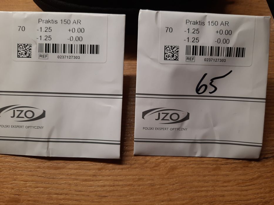 Okulary korekcyjne -1,25