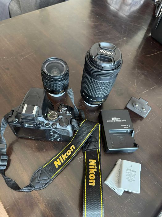 Kit Câmara Fotográfica Nikon D3500 com lente 70-300