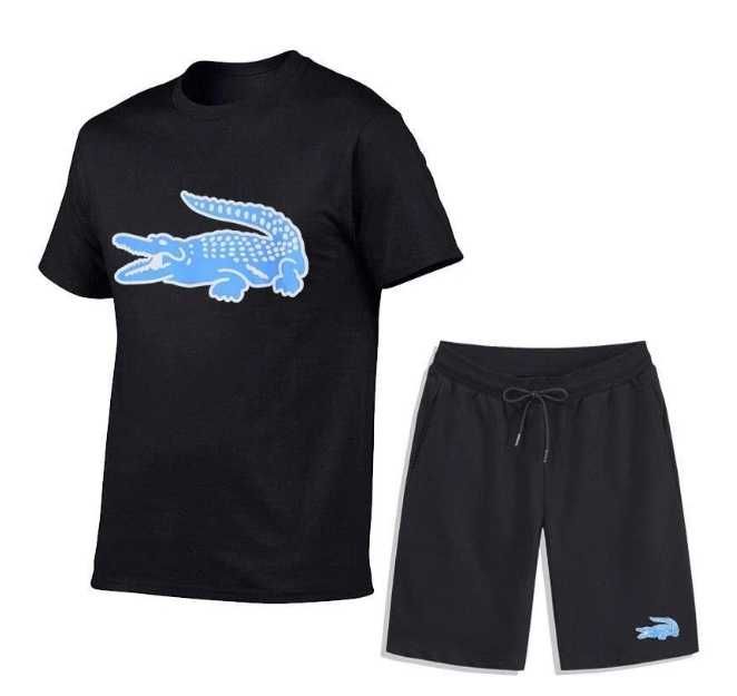 Conjunto Lacoste - T-shirt e Calçoes 3xl Preto