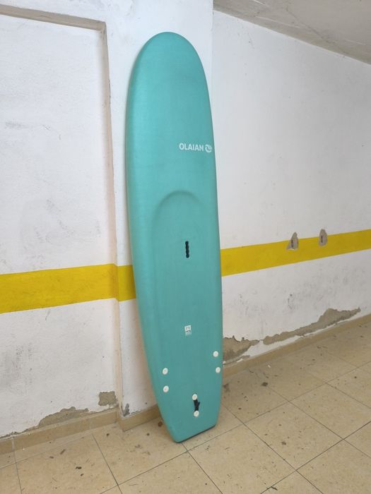 Prancha Olaian 7'5 de Surf 80L Surfboard Softboard