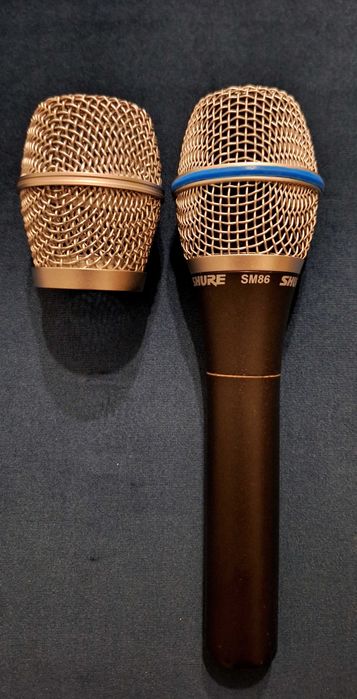 Mikrofon pojemnościowy Shure SM86 | 1 właściciel | Komplet | Stan bdb