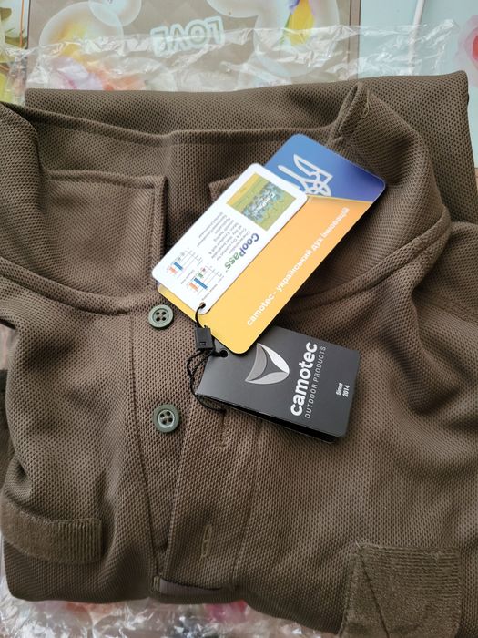 Поло Camotec  тактичне  олива