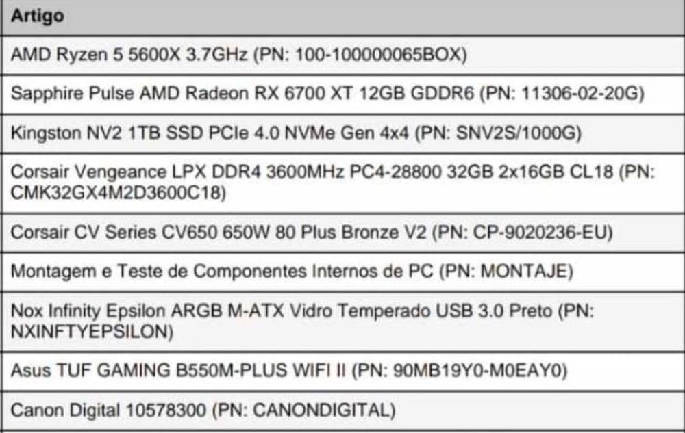 Pc Gaming em excelente estado