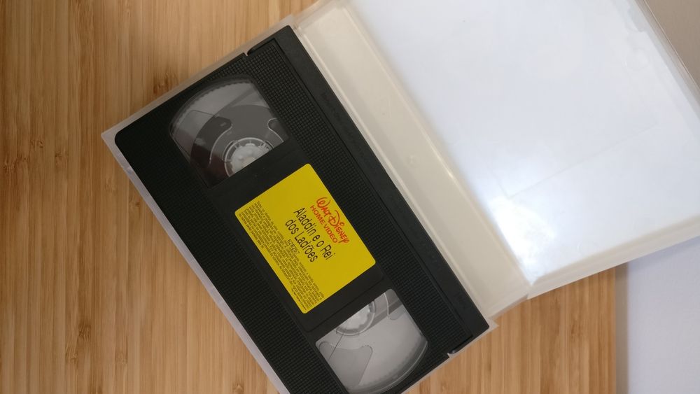 Cassete VHS: Aladdin e o Rei dos Ladrões 1996
