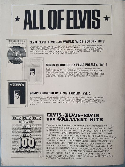Songs Recorded By Elvis Presley