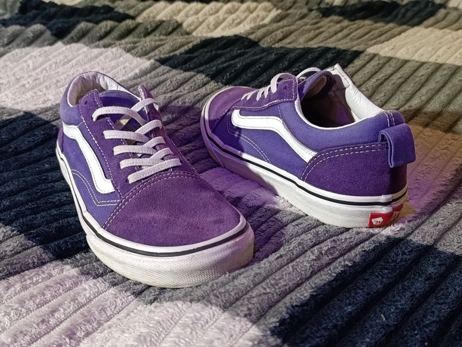 Vans old skool фиолетовые 36.5