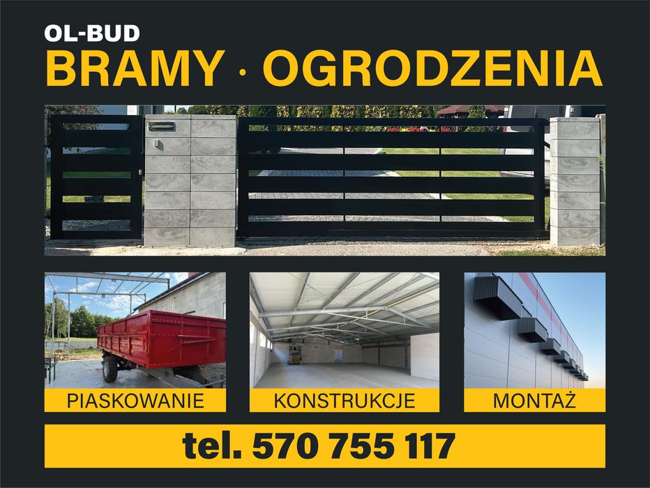 Uslugi spawalnicze konstrukcje stalowe,ogrodznia,bramy,drzwi,wrota