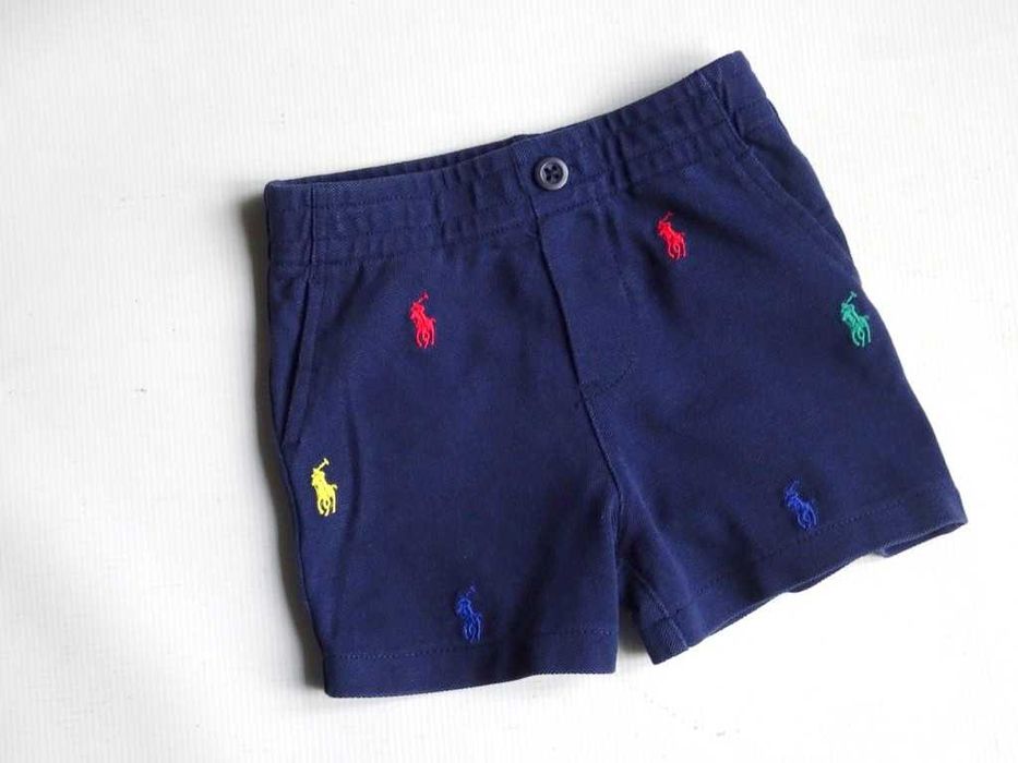 Ralph Lauren oryginalne spodenki r. 3 m-ce super stan