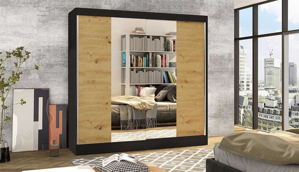 Szafa garderoba przesuwna NOVA 2 200cm