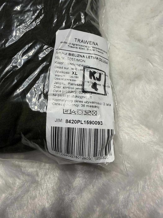 Bielizna letnia długa XL MON