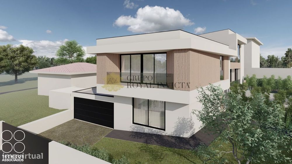 Moradia geminada V3 Superior em construção na Trofa