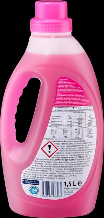 Новинка! Гелі для прання Denkmit Beach Breeze  та Summer Sunset 1.5л 3