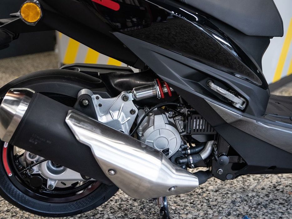 Malaguti Mission 125 Distinção e performance Fiabilidade Piagio, Nova