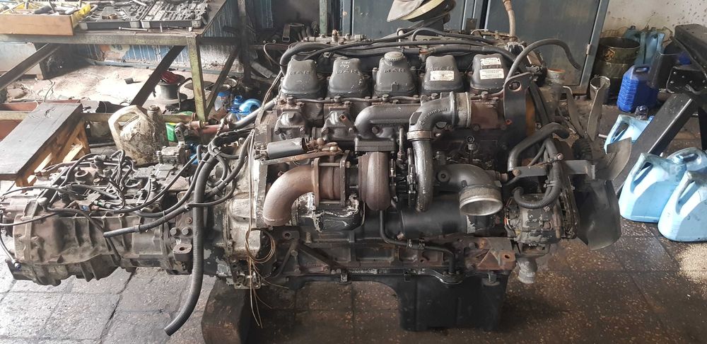 Двигун Мотор MAN на КАМАЗ переобладнання