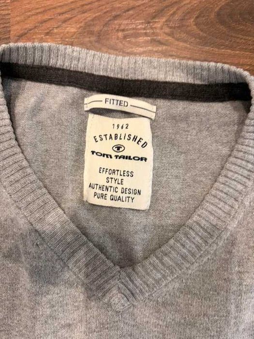 Sweter Tom Tailor w serek
