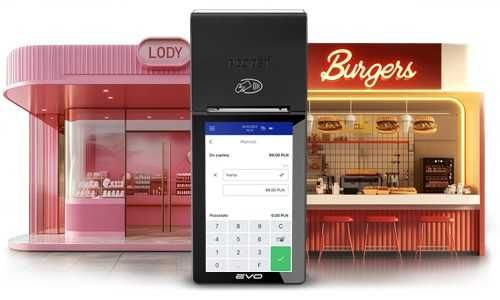 Kasa fiskalna online +  terminal płatniczy Posnet Evo