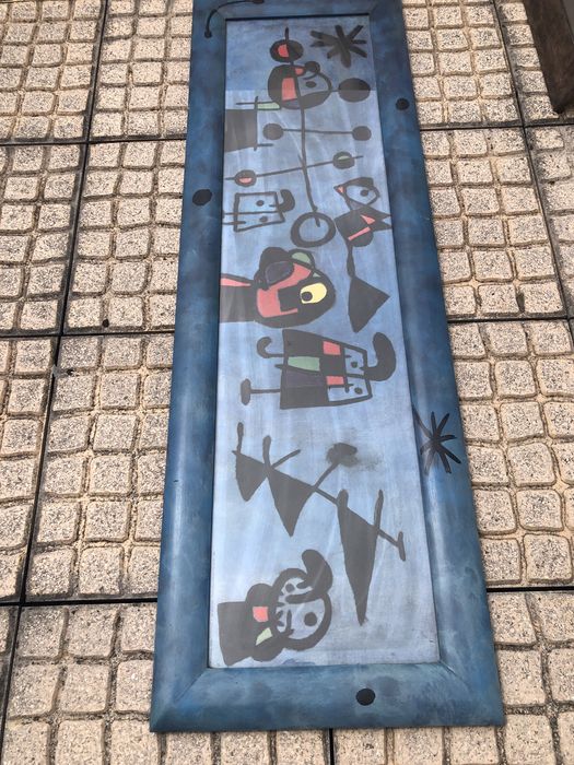 Quadro replica de miró