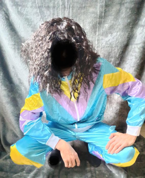 Kostium dla dorosłych Dresiarz Ortalionowy dres unisex