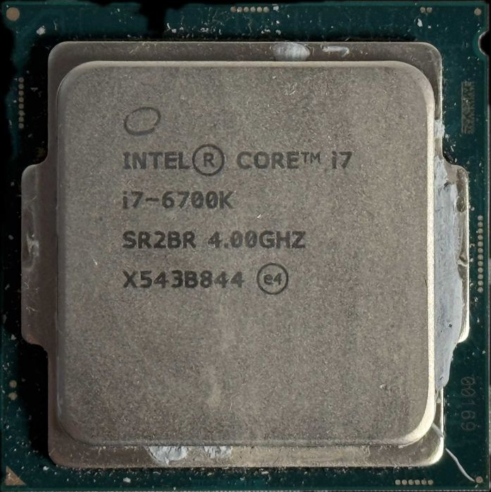 Procesor Intel I7-6700K 4 x 4 GHz gen. 6 LGA 1151