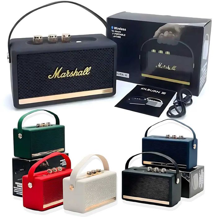 Портативная колонка MARSHALL l Killburn W4 - 5Вт, Bluetooth 5.1, радио