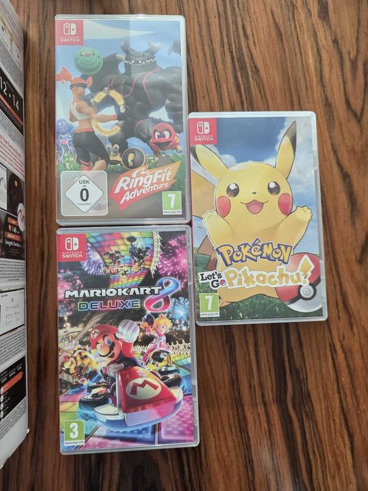 Nintendo Switch + POKEMON + MARIO KART