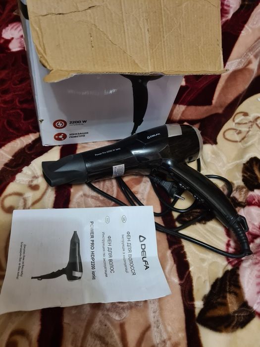 Пароварка TEFAL S03 и фен Delfa